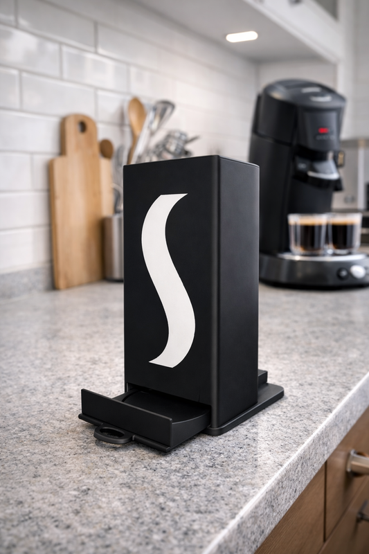 Distributeur capsules – café organisé et accessible
